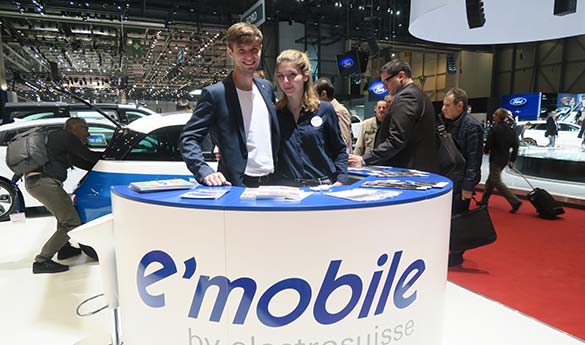 e-mobile am Autosalon in Genf
