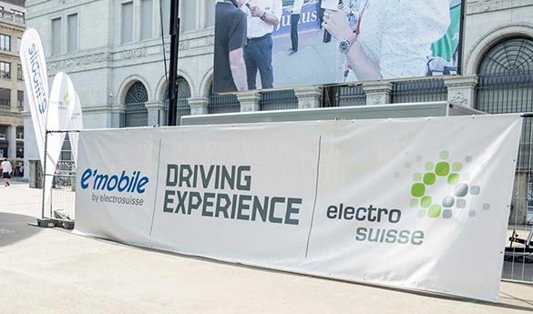 e-mobile an der Formel E in Zürich